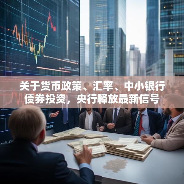 关于货币政策、汇率、中小银行债券投资，央行释放最新信号
