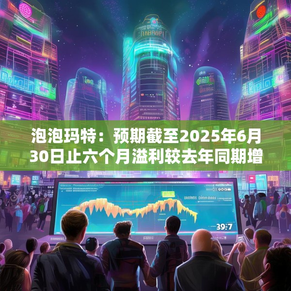 泡泡玛特：预期截至2025年6月30日止六个月溢利较去年同期增长不低于350%