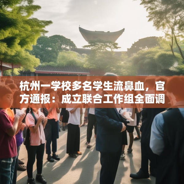 杭州一学校多名学生流鼻血，官方通报：成立联合工作组全面调查
