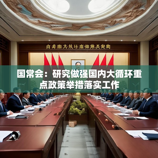 国常会：研究做强国内大循环重点政策举措落实工作