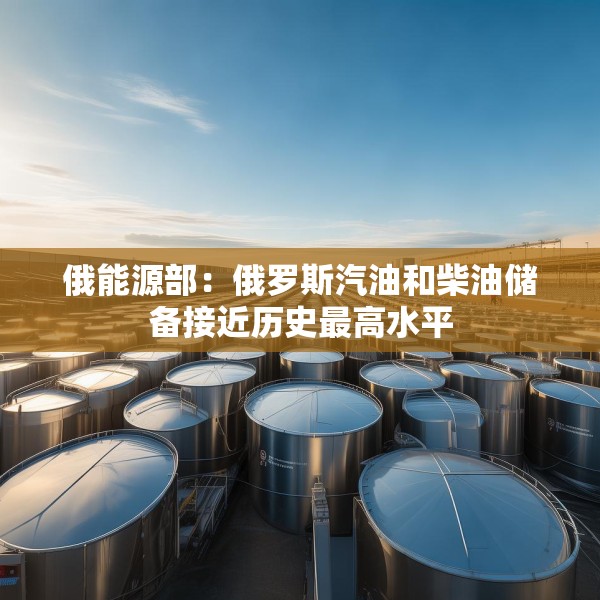 俄能源部：俄罗斯汽油和柴油储备接近历史最高水平