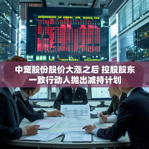 中宠股份股价大涨之后 控股股东一致行动人抛出减持计划