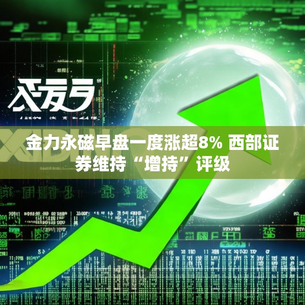 金力永磁早盘一度涨超8% 西部证券维持“增持”评级
