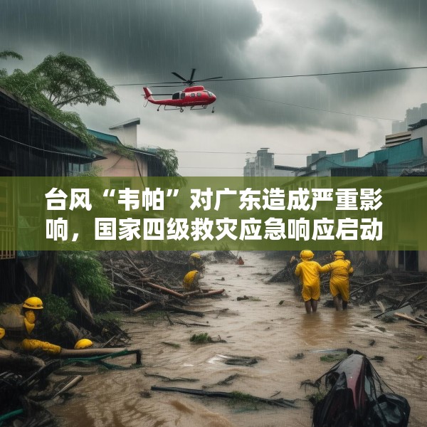 台风“韦帕”对广东造成严重影响，国家四级救灾应急响应启动