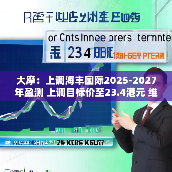大摩：上调海丰国际2025-2027年盈测 上调目标价至23.4港元 维持“与大市同步”评级