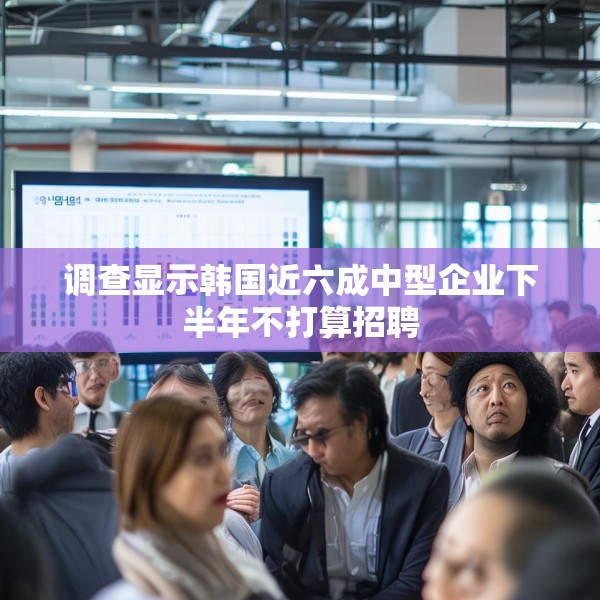 调查显示韩国近六成中型企业下半年不打算招聘