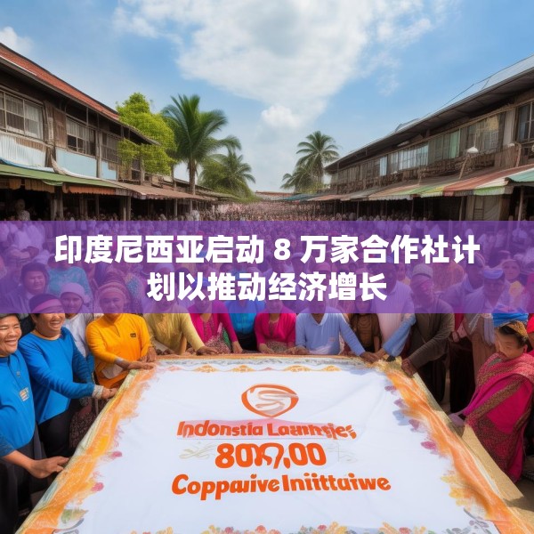 印度尼西亚启动 8 万家合作社计划以推动经济增长
