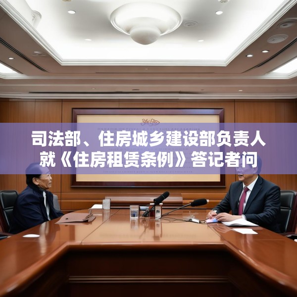 司法部、住房城乡建设部负责人就《住房租赁条例》答记者问